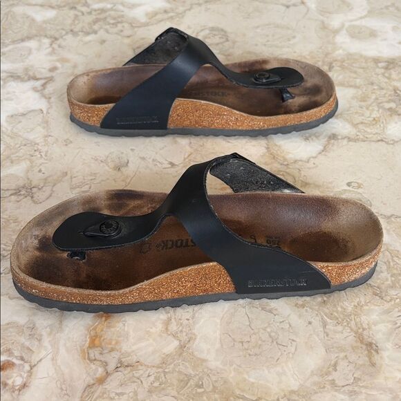 Birkenstock Gizeh Birko-Flor - Black - Picture 6 of 11